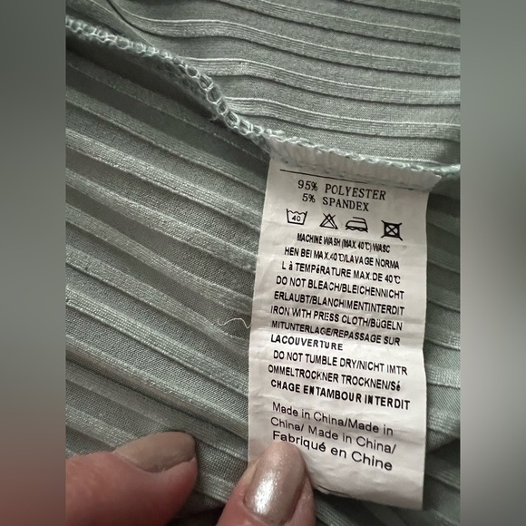 Ekouaer Ribbed Light Weight Long Length Robe - Picture 6 of 6